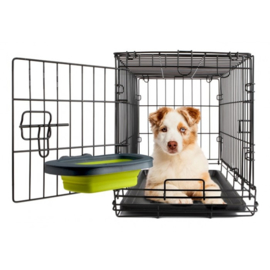 Collapsible Kennel Bowl Groen