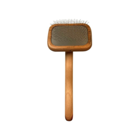 Tools 2 Groom Slicker Borstel Hout Luxe Small