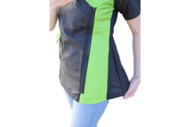 Trimshirt Nala Zwart met Groen  S t/m XL