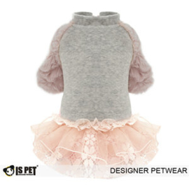 OPVOORRAAD         Hondenjas / jurk Velvet dress  IS PET  L