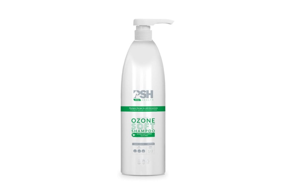 PSH Ozone Soft Hondenshampoo 1 Liter voor de hond en kat