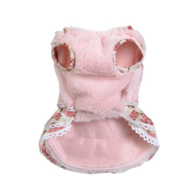 Hondenjurk Dini Roze Large- Ruglengte 30-33 cm- In voorraad