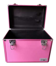 Aluminium trimkoffer medium Roze 37 x 22 x 27 cm