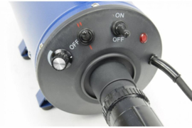 Waterblazer/Föhn Tritra PR met standaard en voet Blauw- Gratis verzending