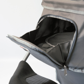 InnoPet Comfort Eco Air Black Silver Hondenbuggy - Gratis verzending