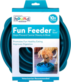 Outward Hound Fun Feeder Slo Bowl - Hondenvoederbak- Large/Regular