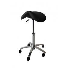 Trimstoel Pony seat zadel kruk  Zwart - Gratis Verzending