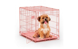 Hondenbench Roze - Gratis Verzending