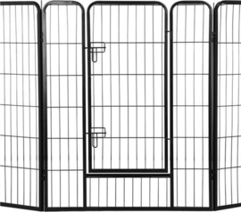 Topmast Puppyren Premium Zwart Gecoat- Gratis Verzending