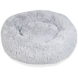 Topmast Fluffy Donut Dierenmand Grijs - Gratis verzending