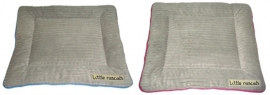 LITTLE RASCALS NAP LIGBED  ROZE  56X51X3 CM OP=OP