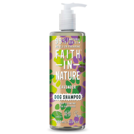 Lavendel Honden Shampoo Faith in Nature 400 ml-99% natuurlijke oorsprong