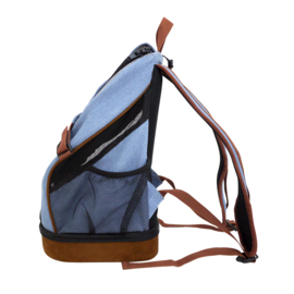 Ibiyaya Denim Fun Lightweight Pet Backpack Rugzak - Gratis Verzending