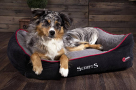 Hondenmand Scruffs Thermal Box Bed Zwart - Gratis Verzending