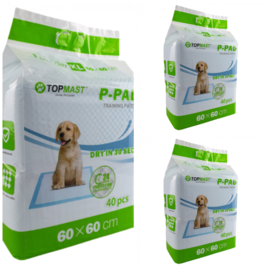 Topmast Puppy Pads Voordeelpak 120 Stuks- Gratis verzending