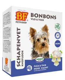 BIOFOOD SCHAPENVET MINI BONBONS KNOFLOOK 80 ST - In voorraad