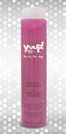 Yuup! Dark Coats Shampoo 250ml-voor de donkere vacht.