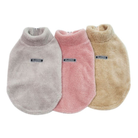 Hondenjas Fleece Roze XL - Ruglengte 35 cm - In Voorraad