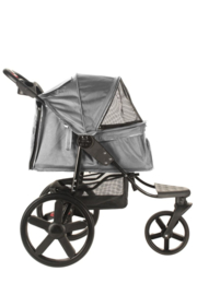 Topmast Hondenbuggy Comfort All Terrain Antraciet met 3 wielen-Gratis verzending