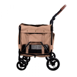 Ibiyaya – Hondenbuggy Gentle Giant Pet Wagon Dirty Peach - Gratis verzending