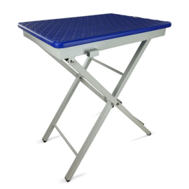 Trimtafel Showtime blauw 60x45x82 inklapbaar - Gratis verzending