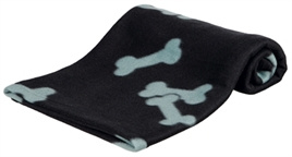 Trixie Beany Fleece Deken Zwart 100x70 cm