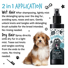 Bugalugs – Hydrating Detangling Spray Origineel – Tegen Knopen – 200ML ( Ontklitspray)