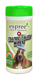 ESPREE Tea tree & aloe wipes 50 stuks