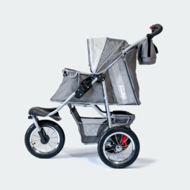 InnoPet Comfort Eco Air Black Silver Hondenbuggy - Gratis verzending