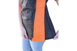 Trimshirt Nala Zwart met Oranje S t/m XL