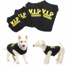 Hondenshirt VIP - Maat XS - Ruglengte 20 cm - In Voorraad