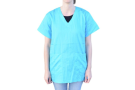 Professioneel Trimshirt Korte Mouw Blauw S t/m XL