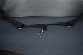 TRIXIE FIETSMAND VOOR AAN STUUR NYLON GRIJS 38X25X25 CM - GRATIS VERZENDING