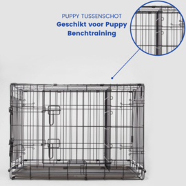 Topmast bench Met Tussenschot - Puppy training - Gratis Verzending