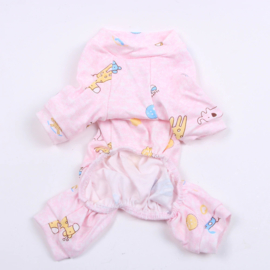 Pyjama Happy Roze Large - 30-32 cm -  In Voorraad