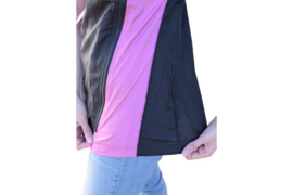 Trimshirt Nala Zwart met Roze S t/m XL