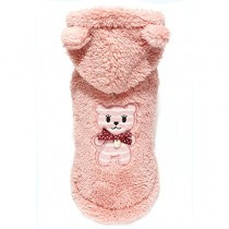 Hondenjas Puppy Angel Bbobbo hoodie Roze S/M - Ruglengte 25 cm- IN VOORRAAD