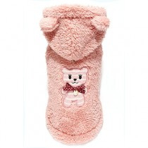 Hondenjas Puppy Angel Bbobbo hoodie Roze S/M - Ruglengte 25 cm- In voorraad