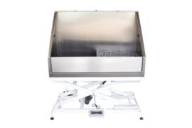 RVS hondenbad 60x120 cm