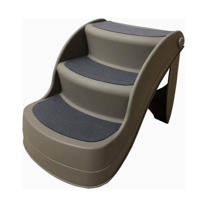 Topmast Hondentrap Fold - Banksteltrapje - 49 x 38 x 38 cm - Grijs