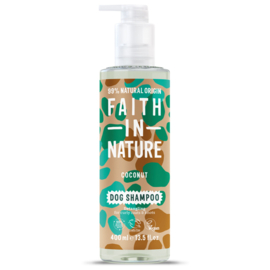 Coconut Honden Shampoo Faith in Nature 400 ml- 99% natuurlijke oorsprong