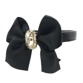 Funkylicious Cameo Black  Halsband XS 18-22 cm