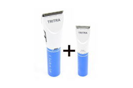 Tondeuse Set TRITRA Blauw Groot en Klein - Gratis Verzending