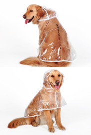 Regenjas voor grote honden  7 XL - Ruglengte 68 cm - IN VOORRAAD