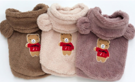 Hondenjas Teddy Bear Beige XL - Ruglengte 36 cm - In voorraad