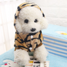 Hondenjas Fleece Dierenprint XL - Ruglengte 33 cm - In voorraad