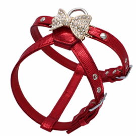 Hondentuigje Lovely Rood Small-Borstomvang 40-47 cm