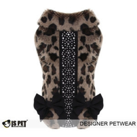 Hondenjas Is Pet Elysia Leopard Bruin Small - Ruglengte 23-25 cm- In Voorraad