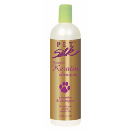 Pet Silk Brazilian Keratin Shampoo -Herstelt en beschermt