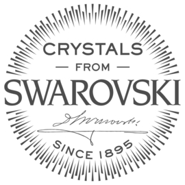 HAARSPELD SATIJN GRIJS SWAROVSKI FUNKYLICIOUS - IN VOORRAAD